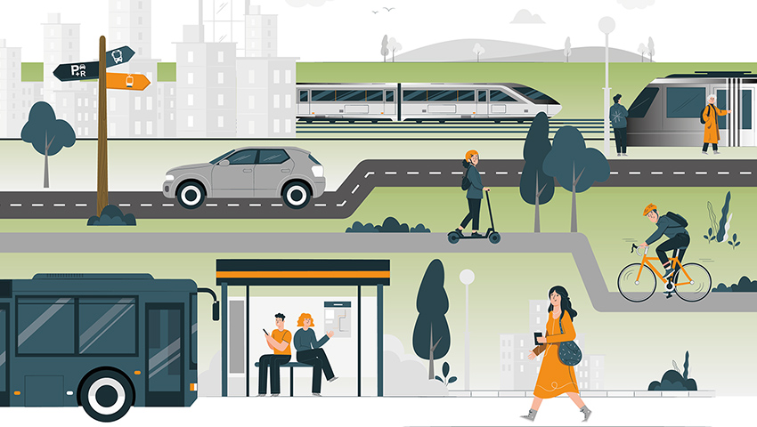 La convergence des mobilités en Touraine